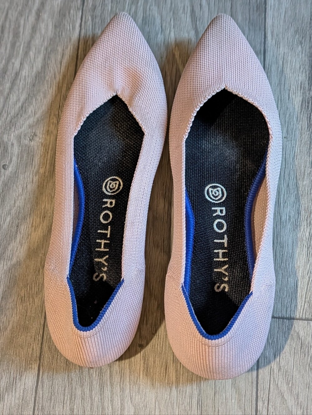 Rothy's Knit Pink Flats 🩷